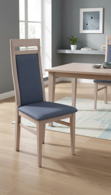 Woonkamerstoel ontwerp eetkamer houten stoelen gestoffeerd zonder armleuning nieuw - Woonkamer stoel ontwerp eetkamer houten stoelen gestoffeerd zonder armleuning nieuw