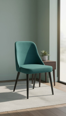 Eetkamerstoelen Stoffen Stoel Zitting Kussen Houten Stoel Groen Hout Modern Nieuw