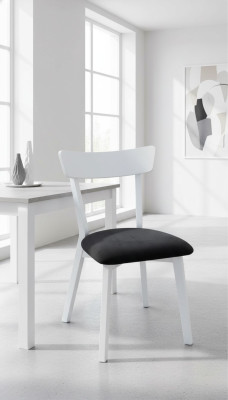 Stoel Ontwerp Houten Stoel Eetkamer Luxe Hout Wit Meubels Stoelen Nieuw