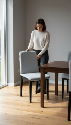 Stoel Wit Eetkamer Stijl Klassieke Stoelen Bekleding Ontwerp Luxe Nieuw
