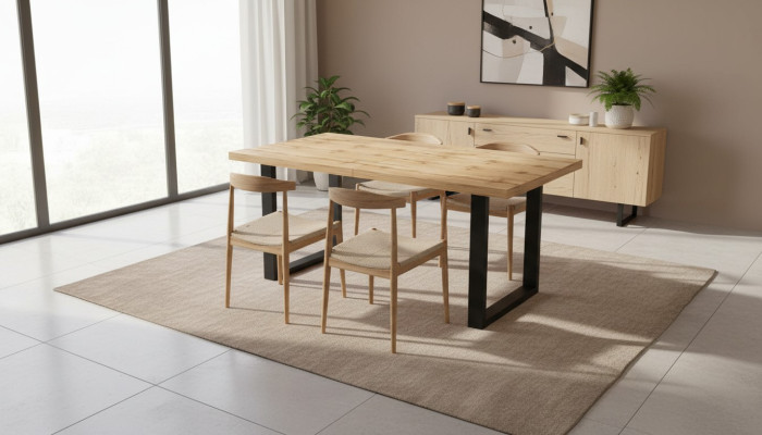 Eettafel Tafel Eetkamer Woonkamer meubels Ontwerp Luxe Modern Tafels