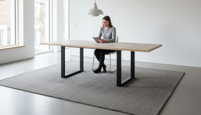 Eettafel Eetkamertafel Eethoek Tafel Eetkamer Modern Hout Bruin