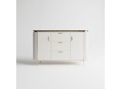 Dressoir commode dressoir hout modern wit woonkamer dressoirs nieuw