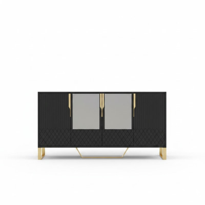 Sideboard Hout Woonkamer Dressoir Meubels Commode Kast Modern Nieuw