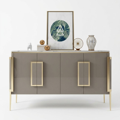 Luxe Modern Stijl Dressoir Sideboard Ladenkast Houten Kast Dressoir