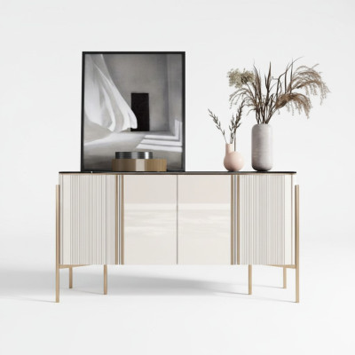 Ladekast Hout Ontwerper Kast Plank Modern Dressoir Ladekast