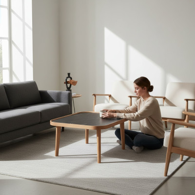 Salontafel Moderne Designer Woonkamertafel Bijzettafel Luxe Inrichting