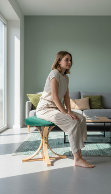 Woonkamer Luxe Poef Designer Inrichting Nieuw Modern Meubels Hout