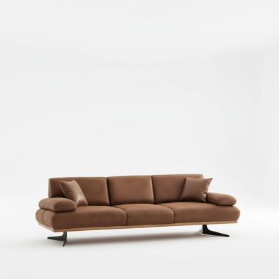 Vierpersoonsbank Bank Modern Ontwerp Stof Luxe Woonkamer Gestoffeerde Bank