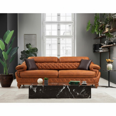 Driepersoonsbank Bank Woonkamer Bankstellen Modern Design Luxe Meubels