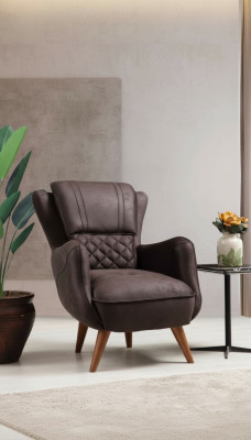 Luxe meubels woonkamer fauteuil gestoffeerde zitting modern design gestoffeerde fauteuil
