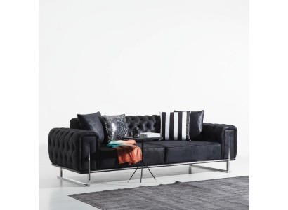 Driezitsbank Bank Ontwerp Chesterfield Luxury Meubels Bankstel Woonkamer
