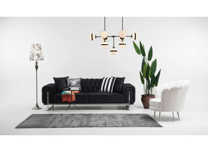 Moderne meubels woonkamer compleet bankstel driezitsbank gestoffeerde meubels fauteuil