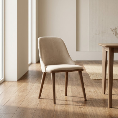 Stille Moderne Stoel Eetkamer Meubels Luxe Hout Wit Stoelen Ontwerp