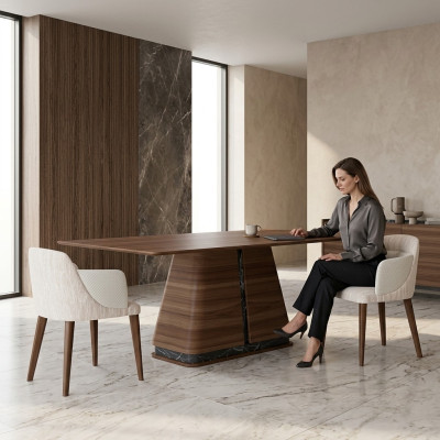 Eetkamer meubels Luxe Eettafel Modern Design Houten Tafel Nieuwe Inrichting