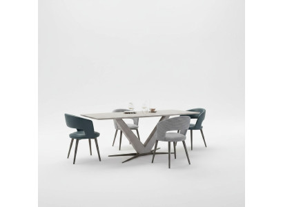 Eetkamerontwerp Compleet Eettafelontwerp Inrichting Sidetable Set Stoelen 4x