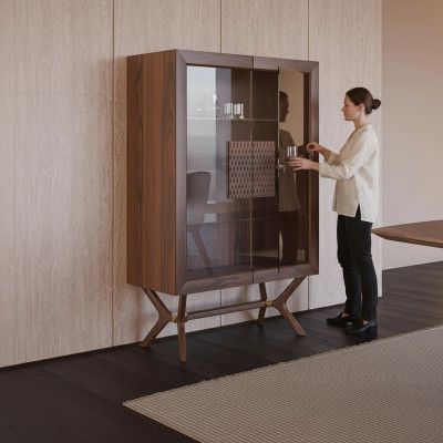 Moderne meubels eetkamer vitrine luxe design kasten nieuw meubilair