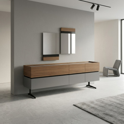 Luxe dressoir eetkamer compleet 2x spiegel modern inrichtingsontwerp