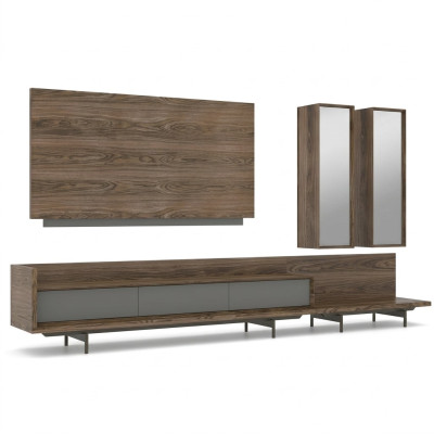 Woonkamer meubels TV-standaard Complete muurkast TV frame Designer inrichting Wohnzimmermöbel TV-Ständer Kompletter Wandkasten TV-Rahmen Designer-Einrichtung