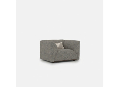 Woonkamer gestoffeerde meubels fauteuil luxe gestoffeerde zitting modern ontwerp inrichting