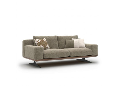 Moderne gestoffeerde bank Tweezitsbank Bank Woonkamermeubilair Design interieur