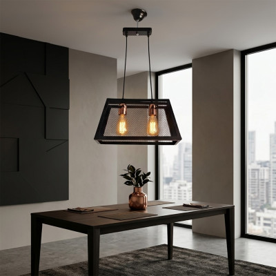Plafondlamp Woonkamerlamp Slaapkamer zwart stijlvolle lamp Plafondlamp