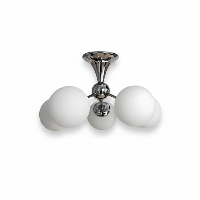 Plafondlamp Een verchroomde hanglamp voor de woonkamer Luxe armatuur Lampen