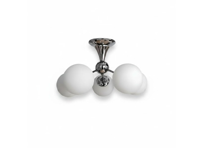 Plafondlamp Een verchroomde hanglamp voor de woonkamer Luxe armatuur Lampen