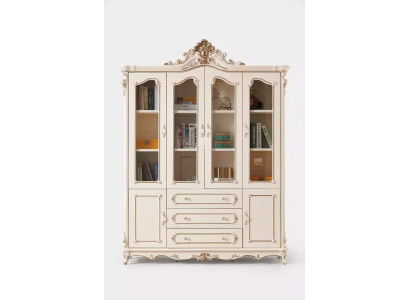 Wit boekenrek voor woonkamer klassieke meubels luxe meubels nieuw