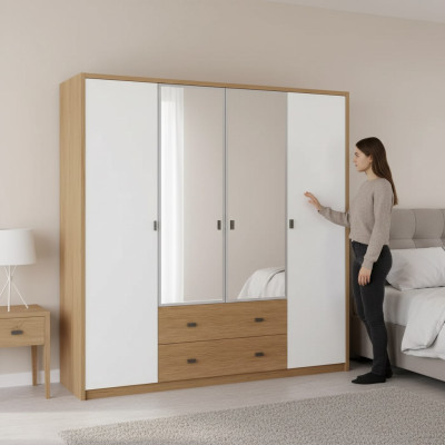 Kledingkast Kasten Slaapkamer moderne meubels Materiaal Hout Luxe Kast