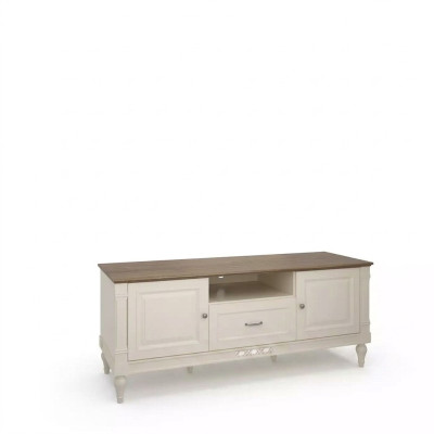 Tv-standaard, dressoir, houten tafel, wandplank, modern tv-standaardontwerp.