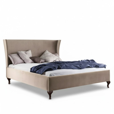 Bed Kussen Design Luxe Dubbele Hotelbedden Barok Houten Meubelen