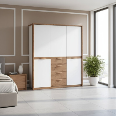 Kledingkast Slaapkamer Kasten Hout Luxe Modern Kastontwerp