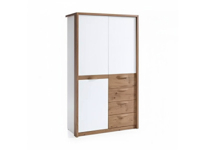 Kast Massief Slaapkamermeubelen Kledingkast Hout Wit Kast