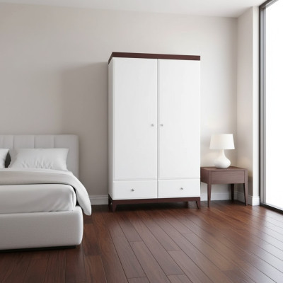 Kledingkast Slaapkamer Kast Wit Modern Hout Luxe Kasten