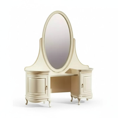 Make-up tafel Spiegel Slaapkamer Luxe meubels beige Consoles Sideboard Tafel