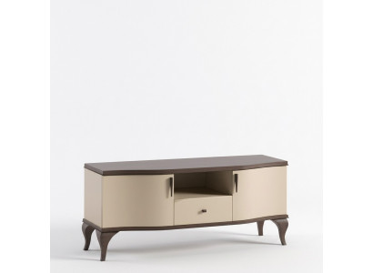 TV-stand woonkamer beige meubels hout sideboard stijl modern