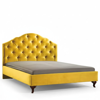 Chesterfield geel bed voor de slaapkamer Bedden dubbel licht luxe