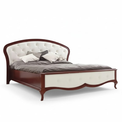 Bedbekledingontwerp Luxe Tweepersoons Hotelbedden Barok Houten Meubelen Nieuw