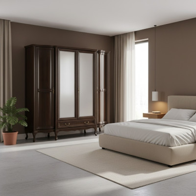 Kledingkast Kast Luxe Houten Kasten Meubelontwerp Luxe Meubels Slaapkamer