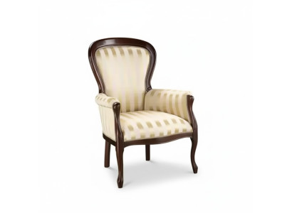 Luxe fauteuil woonkamer textiel fauteuil klassiek design bekleding