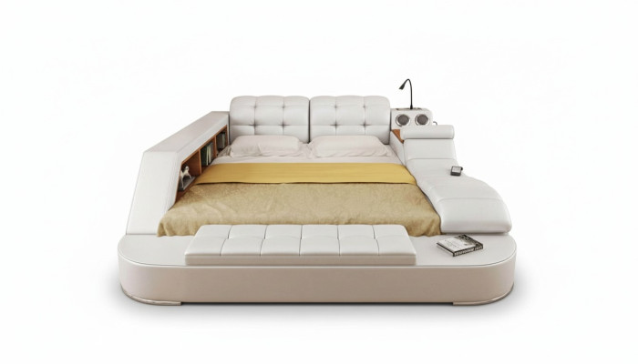 Chesterfield Dubbel Luxe Design Bed 180x200 Multifunctioneel Nieuw
