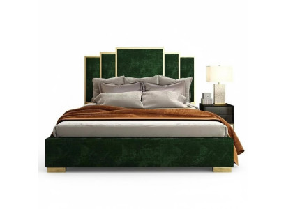 Ontwerp Bed Textiel Luxe Bedden Moderne Hotelstructuur Slaapkamer 180x200