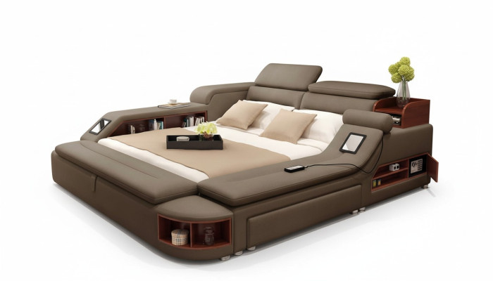 Multifunctioneel bed Tweepersoonsbed Moderne bedframe Bedden 180x200cm
