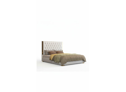Tweepersoons Hotelbedden Slaapkamer Leer Modern BedDeksel