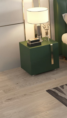 Nachtkastje Consoles Nacht groene Tafels Bijzettafel Slaapkamer Tafel Nachtkosolen