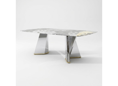 Luxe eettafel glazen tafel eetkamer luxe tafels Grijze tafel 200x100