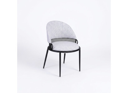 Witte eetkamerstoel Luxe stoelen Bekleding Eenzitter Textiel Stijl Meubels