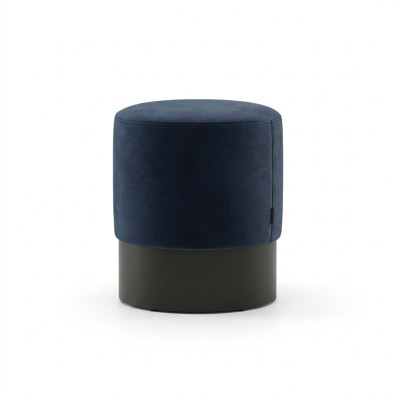 Ronde Blauwe Zitkruk Luxe Slaapkamer Moderne Bijzettafelkruk