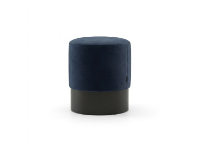 Ronde Blauwe Zitkruk Luxe Slaapkamer Moderne Bijzettafelkruk